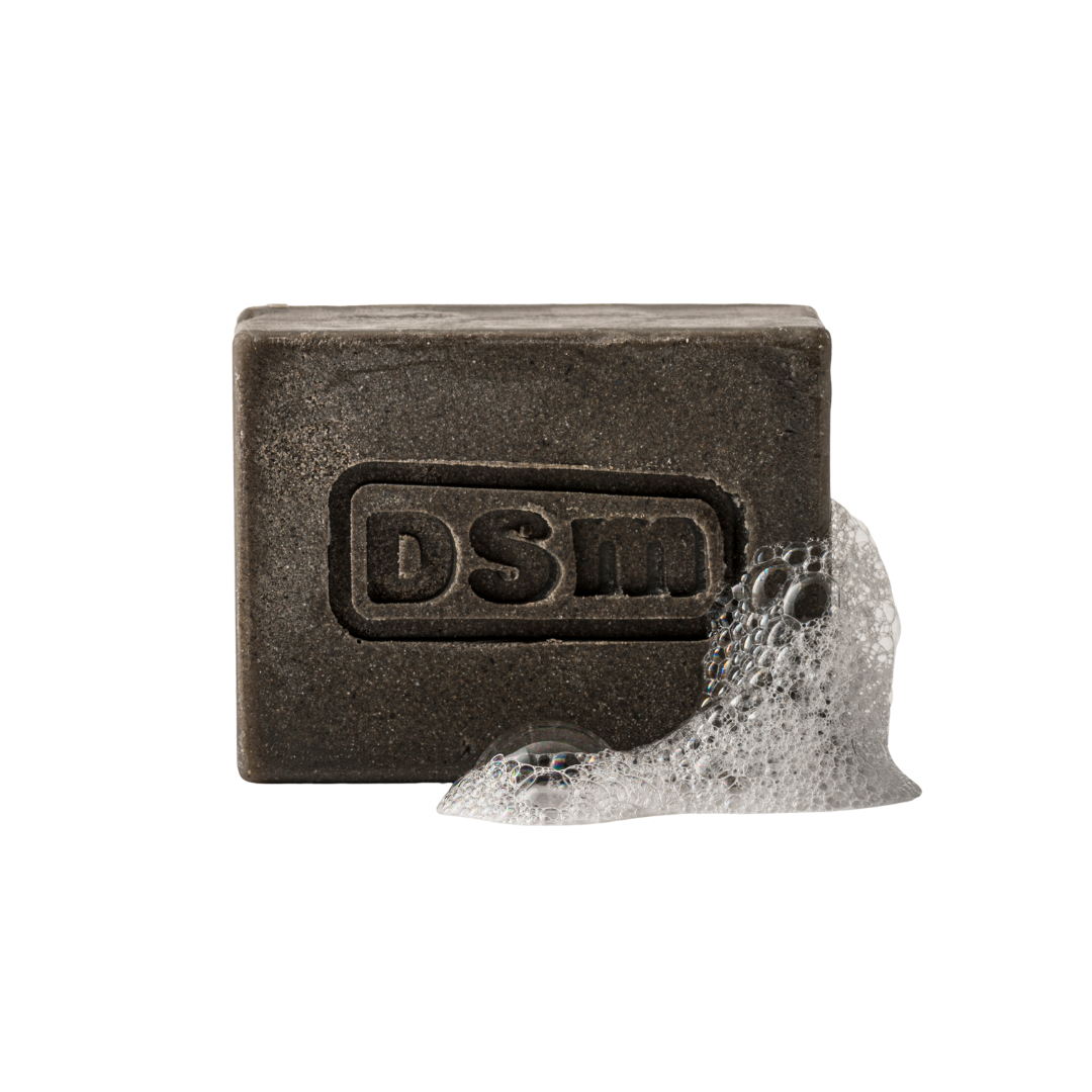 Black Mud Soap with Dead Sea Mud, Aloe Vera & Chamomile