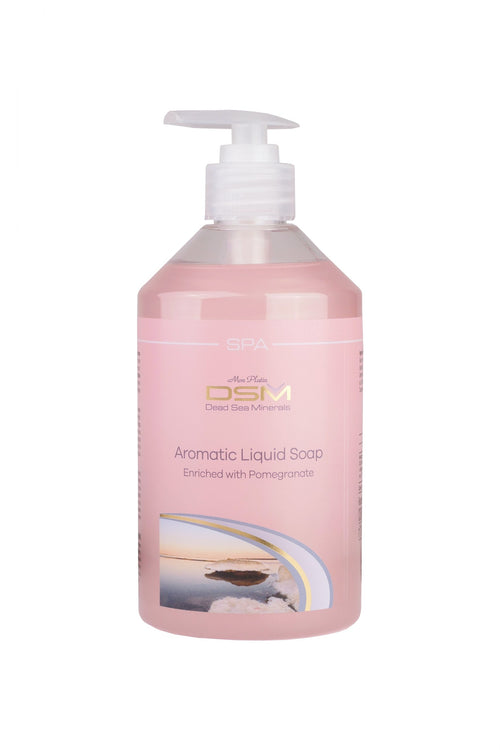 Aromatic Liquid Soap Enriched with Pomegranate