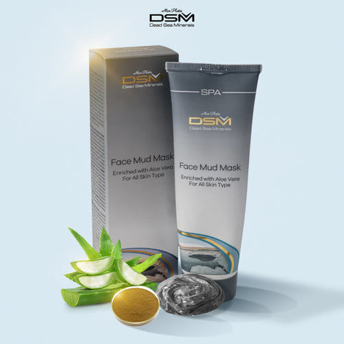 Facial Mud Mask with Aloe Vera