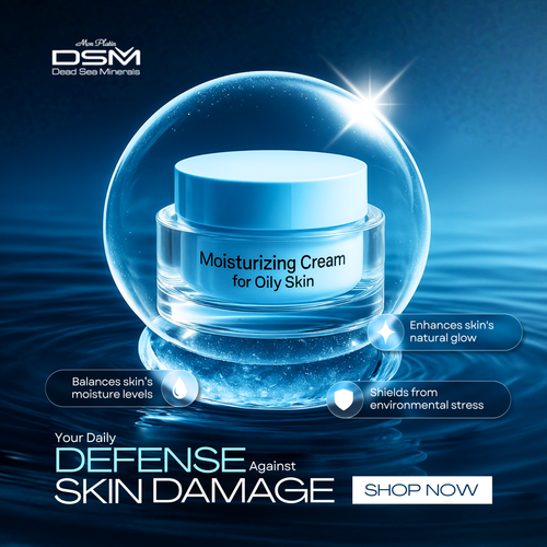 Crema hidratante facial para piel grasa