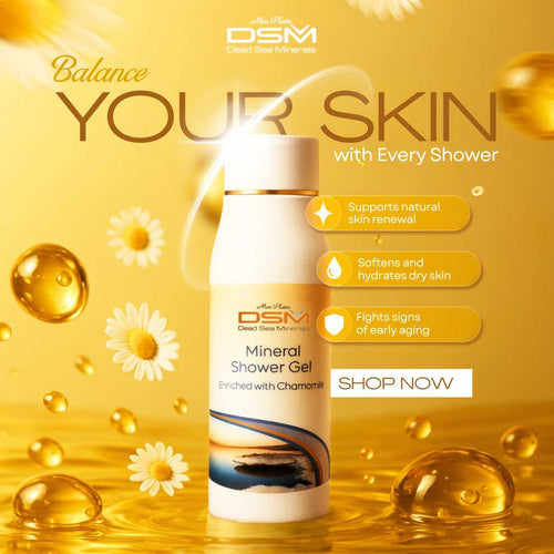Mineral Shower Gel with Dead Sea Minerals & Chamomile hover image
