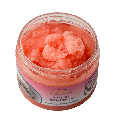 Aromatic Body Pelling Lotion -Rose & Rose Hip hover image