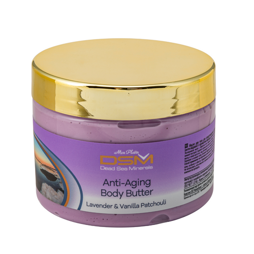 Anti-Aging Body Butter with Lavender Vanilla and  Patchouli